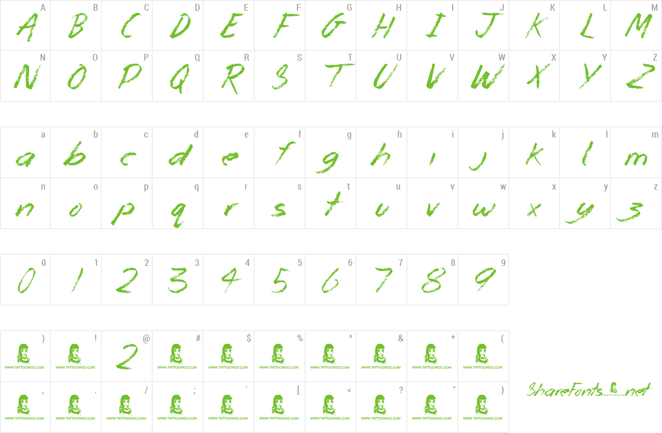 Font Monster Unleashed preview
